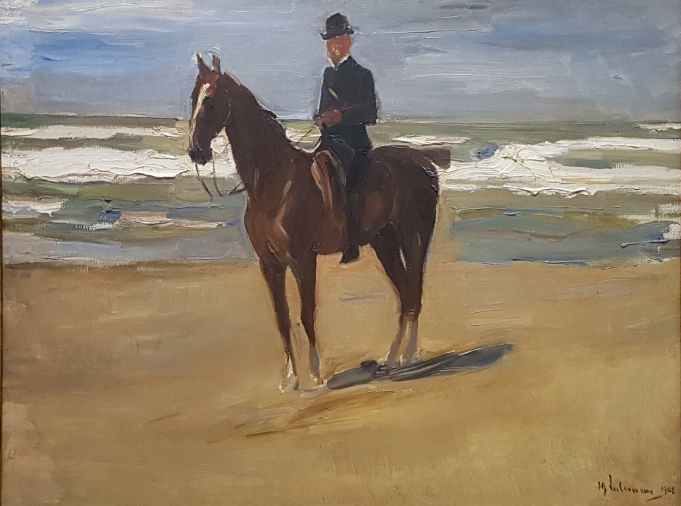 The horse rider картина